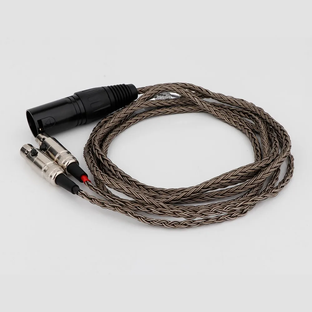 16 ھ HIFI 4pin occ 2.5 3.5 4.4mm XLR 뷱 ̾  ׷̵ ̺ Audeze LCD 3 LCD-2 LCD2  ǹ  LCD-4