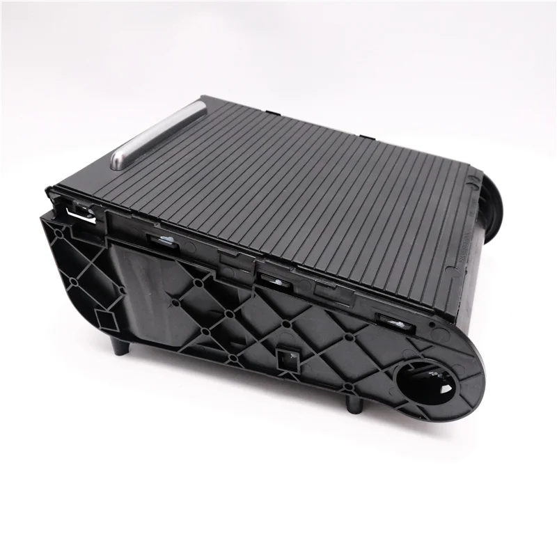 Boîte De Rangement Pour Accoudoir Central Volkswagen CC Magontan Passat B6 B7L 2009-2015 - Noir ABS