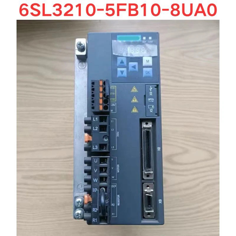 중고 서보 드라이버 기능 확인, 6SL3210-5FB10-8UA0, 90% 신제품