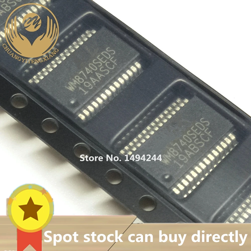 

Новые оригинальные 10 шт./партия WM8740SEDS WM8740 SSOP28