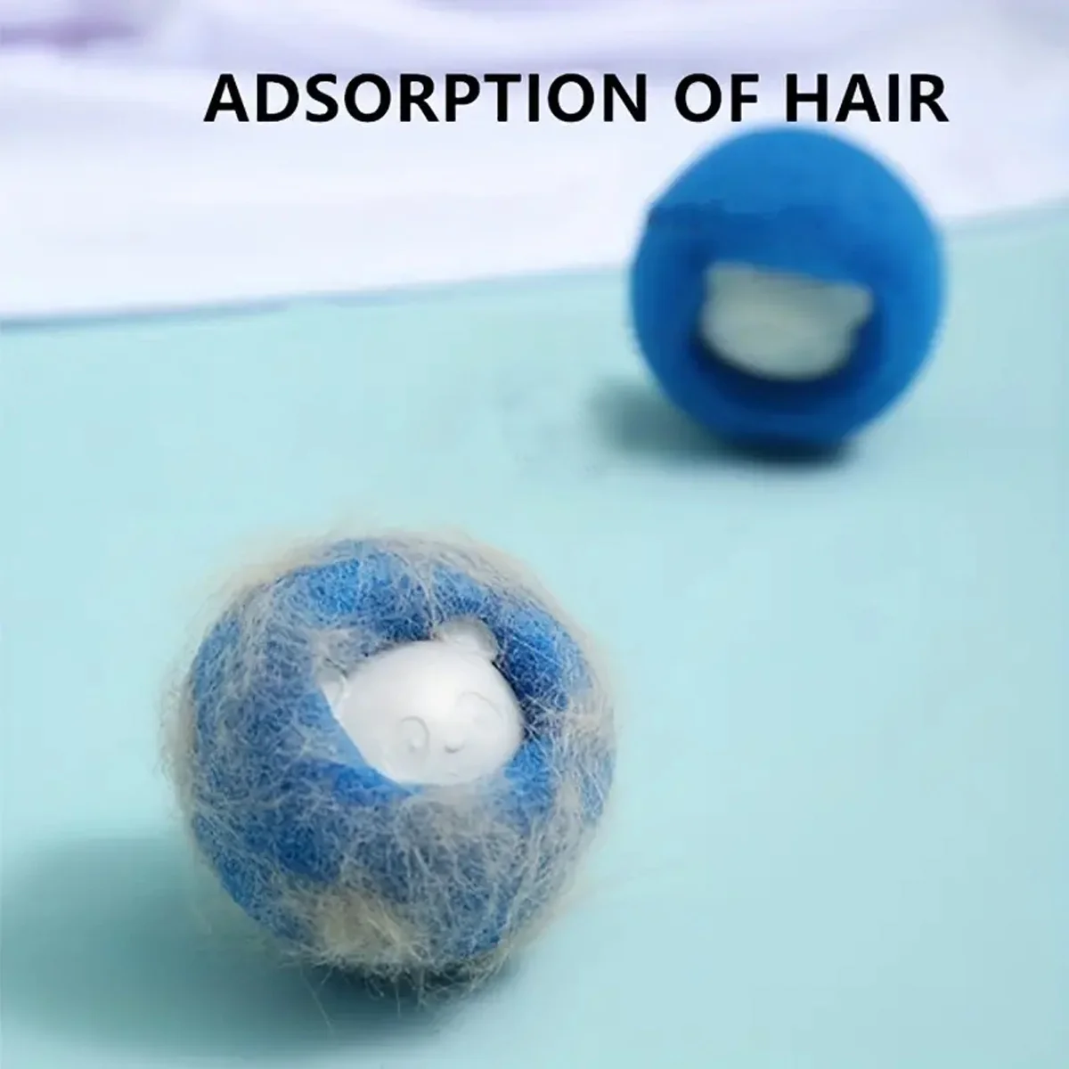 Reusable Pet Hair Catcher Dryer Heavy Duty Dog Cat Fur Remover Lint Trap Washing Machine Cleaning Tool Laundry Hair Catcher