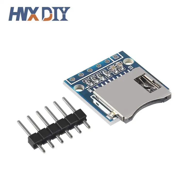 1-10pcs Micro Mini SD Storage Expansion Board Mini Micro SD TF Card Memory Shield Module With Pins for Arduino - Image 2