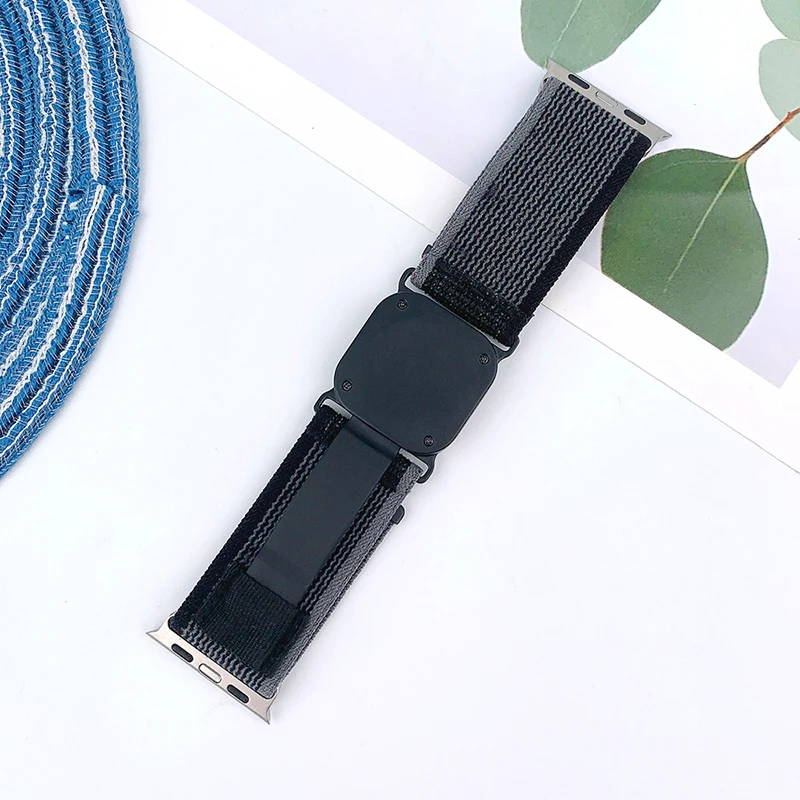 Trail Loop+Charger For apple watch band 49mm 45mm 41mm 44mm 40mm 42mm nylon bracelet for iWatch Ultra series 7 6 5 3 se 8 strap
