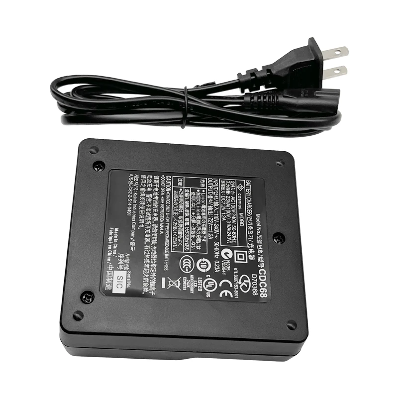 2PCS NEW CDC68 Dual Charger For Sokk-ia BDC46 BDC58 BDC70 Battery For SET/FX /CX