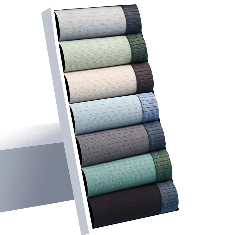 

Men's Underwear Men's Cotton Boxer Shorts Full Cotton Antibacterial Crotch Teenage Boys Trend Personality Boxer Shorts Head