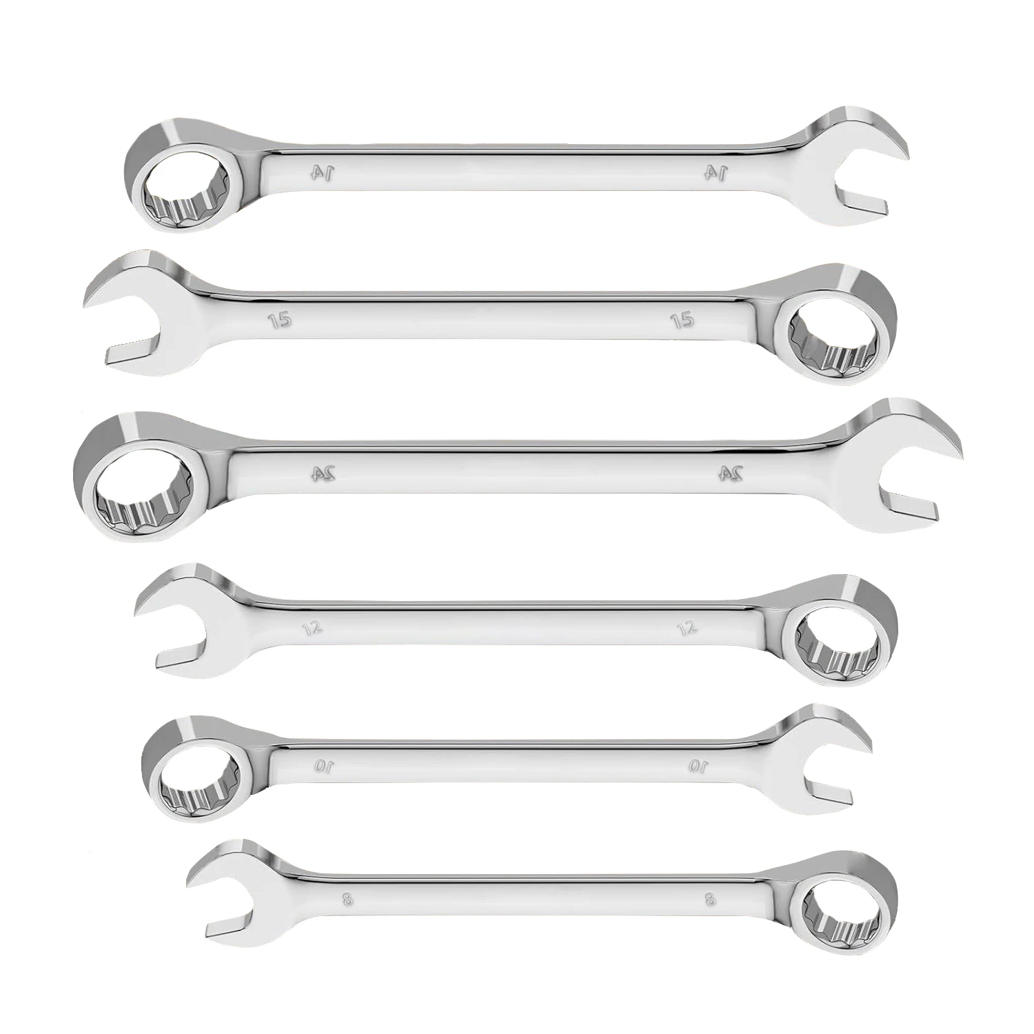 7-24mm Offene Box Ende Kombination Schlüssel Geöffnete Ringe Combo Spanner Haushalt Auto Reparatur Hand Werkzeuge Heimgebrauch schlüssel – Detail 2