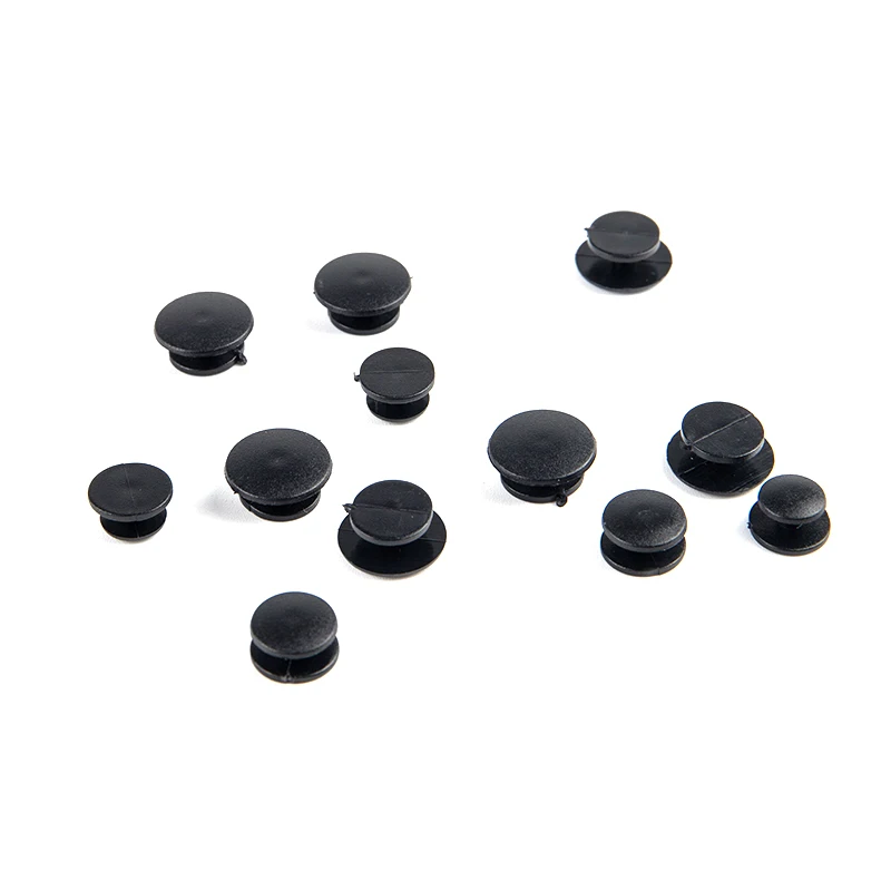 Shoe Charms Shoe Decorations Shoelace Buckles 25pcs Lightweight Buckles Plastic Buttons Black Ornaments For DIY Shoes Charms Kids Shoe Accessories