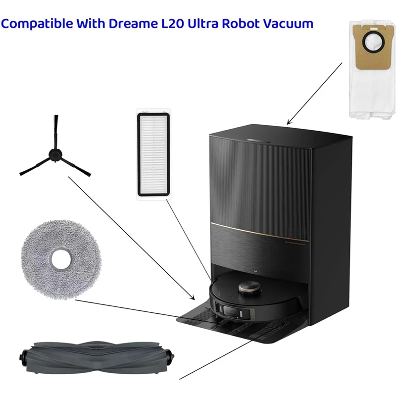 Dreame L20 Ultra/L30 Ultra  ûұ ׼ ŰƮ,  ̵ 귯   ɷ õ   ü ǰ