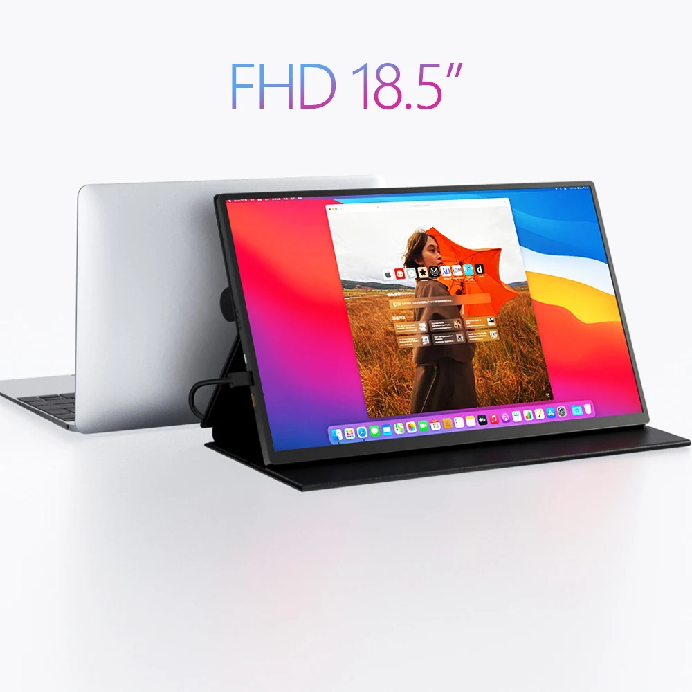 XIANWEI ޴  FHD ܺ Ofiice ÷ ȭ, Ʈ ƺ  PC XBox PS4/5 ġ IPS, 18.5 ġ, 100Hz