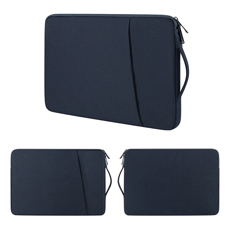 Denim Laptop Bag with Inner Bladder