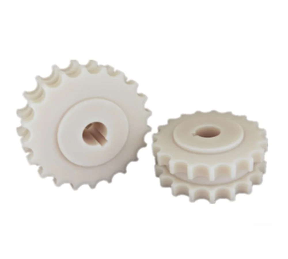 2pcs 21Teeths Diameter:129.26mm hole:30mm Casting Nylon 820 Series Machining Sprocket Automatic Assembly Line Driving Wheel