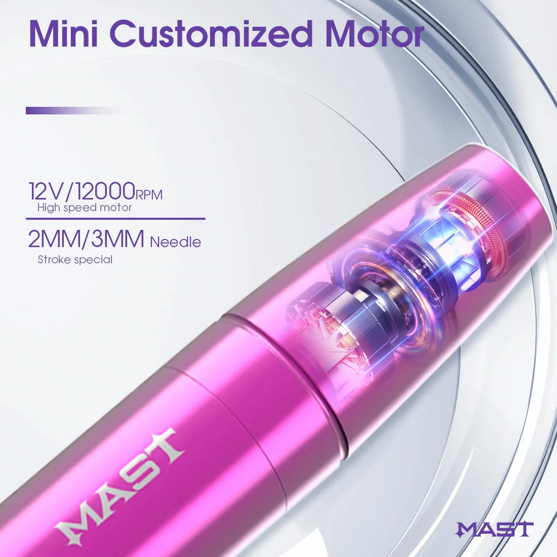 Mast Tattoo Magi Art Makeup Machine Eyebrows SMP Lips Scalp RCA