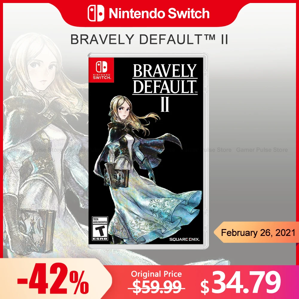 Bravely Default 닌텐도 스위치 게임 딜, 100% 공식 오리지널 피지컬 게임 카드, RPG 장르, 스위치 OLED 라이트용 1 인