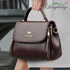 Women's Bag 2024 Brand Design Fashion Shoulder Messenger Bags Luxury Soft Leather Crossbody Sac High Quality Handbags and Purses
