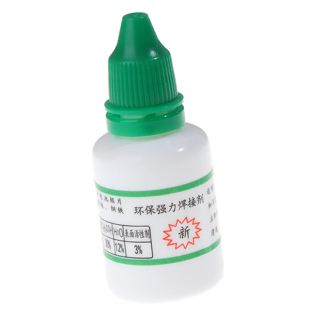 20ml Stainless Steel Liquid Flux Soldering Strong Adhesive Welding Glue