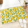 1Pcs Retro Lemon Fruit Digital Printing Floor Mat Kitchen Living Room Bathroom Non-slip Door Mats Home Decor Carpet Rug 3