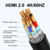 41270-d2ecc0.jpg Cable haute vitesse HDMI2.0, 18Gbps, 4K 60HZ 3D 1080P