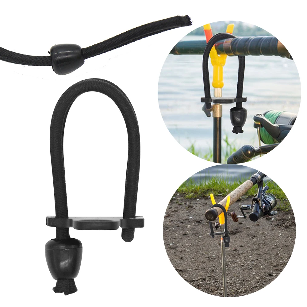 Bungee Rod Lock Prevent Falling Off Carp Fishing Rod Lock Fishing Rod Fixing Strap Carp Fishing Accessories