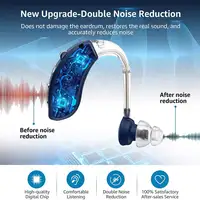 Invisible Chargeable Hearing Aid Amplifiers Mild Severe Hearing Impairment Hearing Aids Audifonos Sound Devices For Both Ears 2