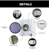 Compact Dryer 13.2 lbs Load Volume 110V 1500W Portable Clothes Dryer 3.5 cu.ft. Stainless Steel Tub, 4 Drying Modes 3