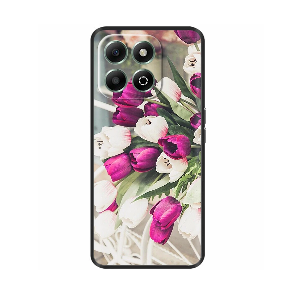 Cute Flower Shockproof Soft Silicone Phone Protector Case