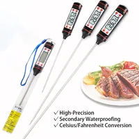 15/30/50CM Kitchen Food Digital Thermometer Long Probe Cooking Meals Temperaure Sensor Moonshine Liquid Oven Thermocouple Meter 1