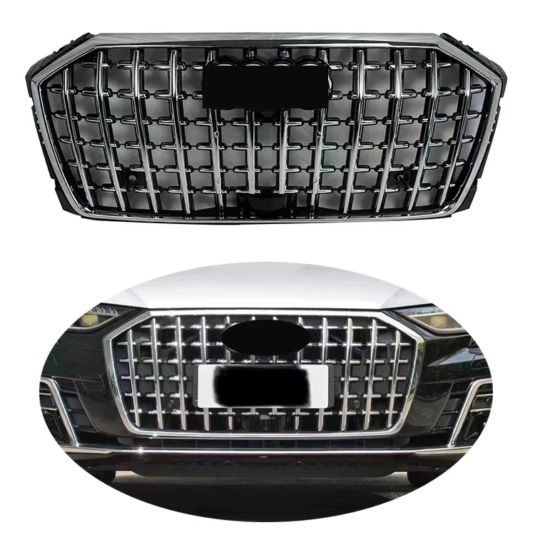 

New Upgrade High Quality Automotive Parts A8 D5PA Front Bumper Grille with ACC for S8 Horch Grill 2023