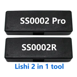 new arrival original LISHI 2 in 1 Tools  2 in 1 SS002 pro SS002R Decoder for house Decoder for lishi tool kit