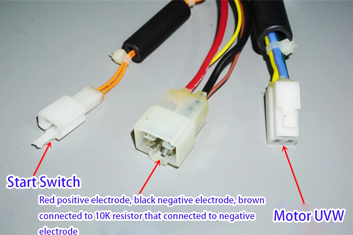 eletrica mecanica de 3 fases brushless driver no hall 36v 40v 700w 03