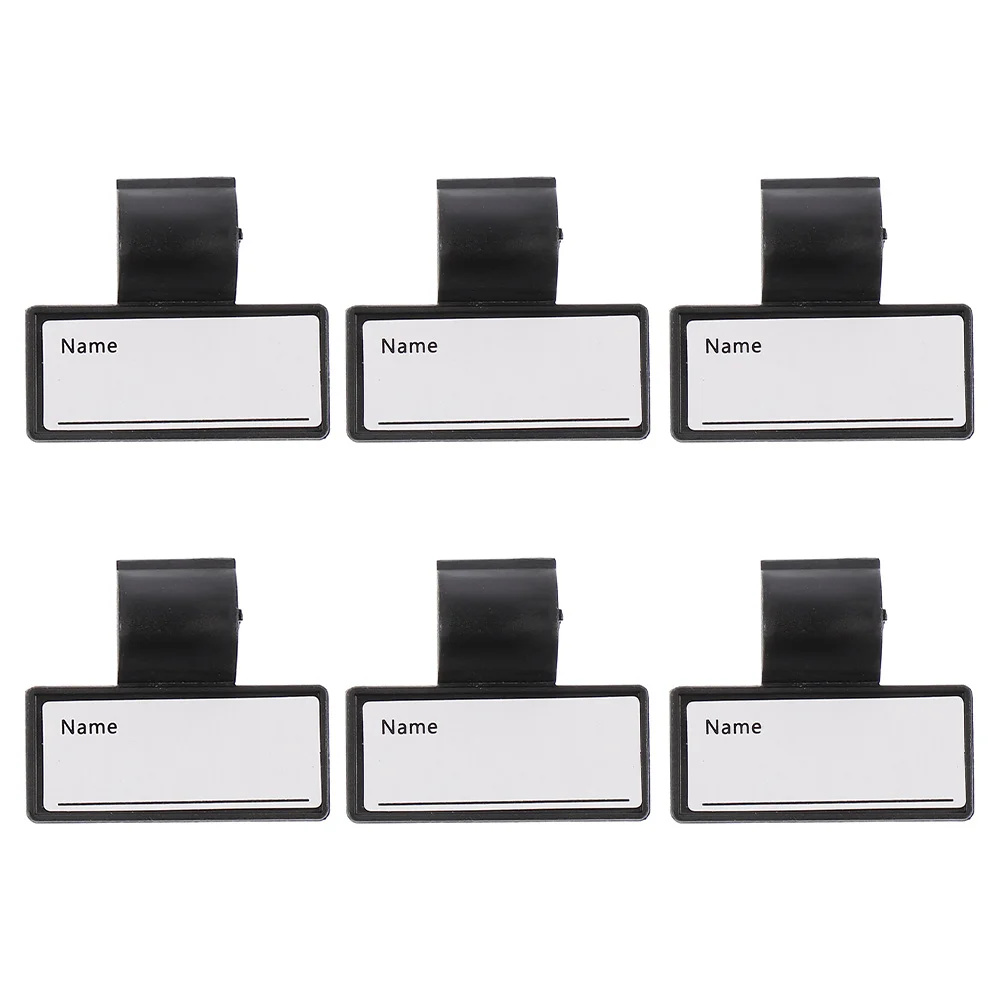 

Stethoscope Name Card Marker Labels Double-Side Hand-Held Identification Tags Clips