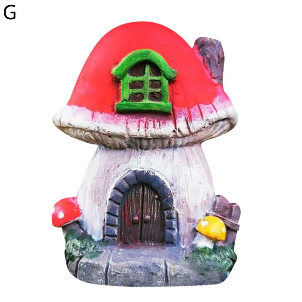Attractive Elf Door Adorable Fairy Garden Door Easy to Install Scene Layout Miniature Fairy Gnome