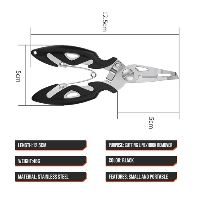 Fishing Pliers Saltwater Stainless Steel Multitool Hook Remover Braided Line  Cutting Split Ring Tool Gear Accessories - AliExpress