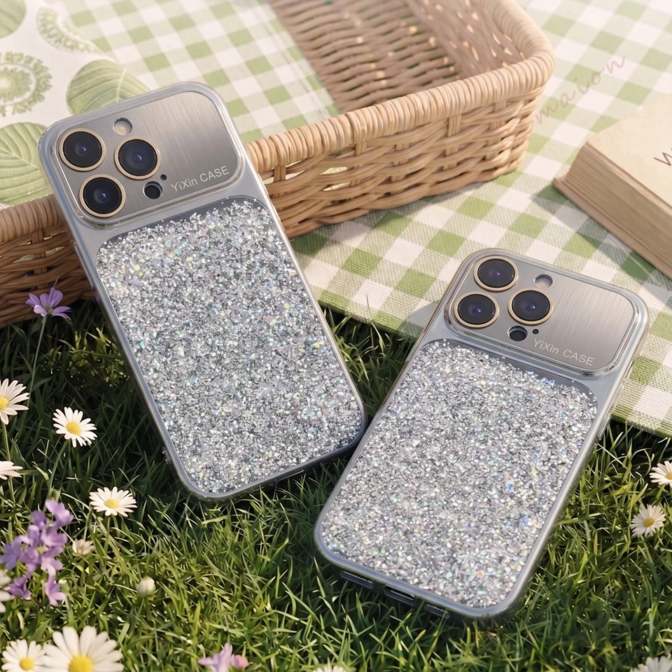 Glitter Phone Case For Iphone Pro Max With Camera Protection_voghion.com