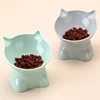 Hot pet high foot bowl Cat cutlery Cat bowl dog bowl anti-upset water bowl Food bowl cat food bowl dog food bowl 5