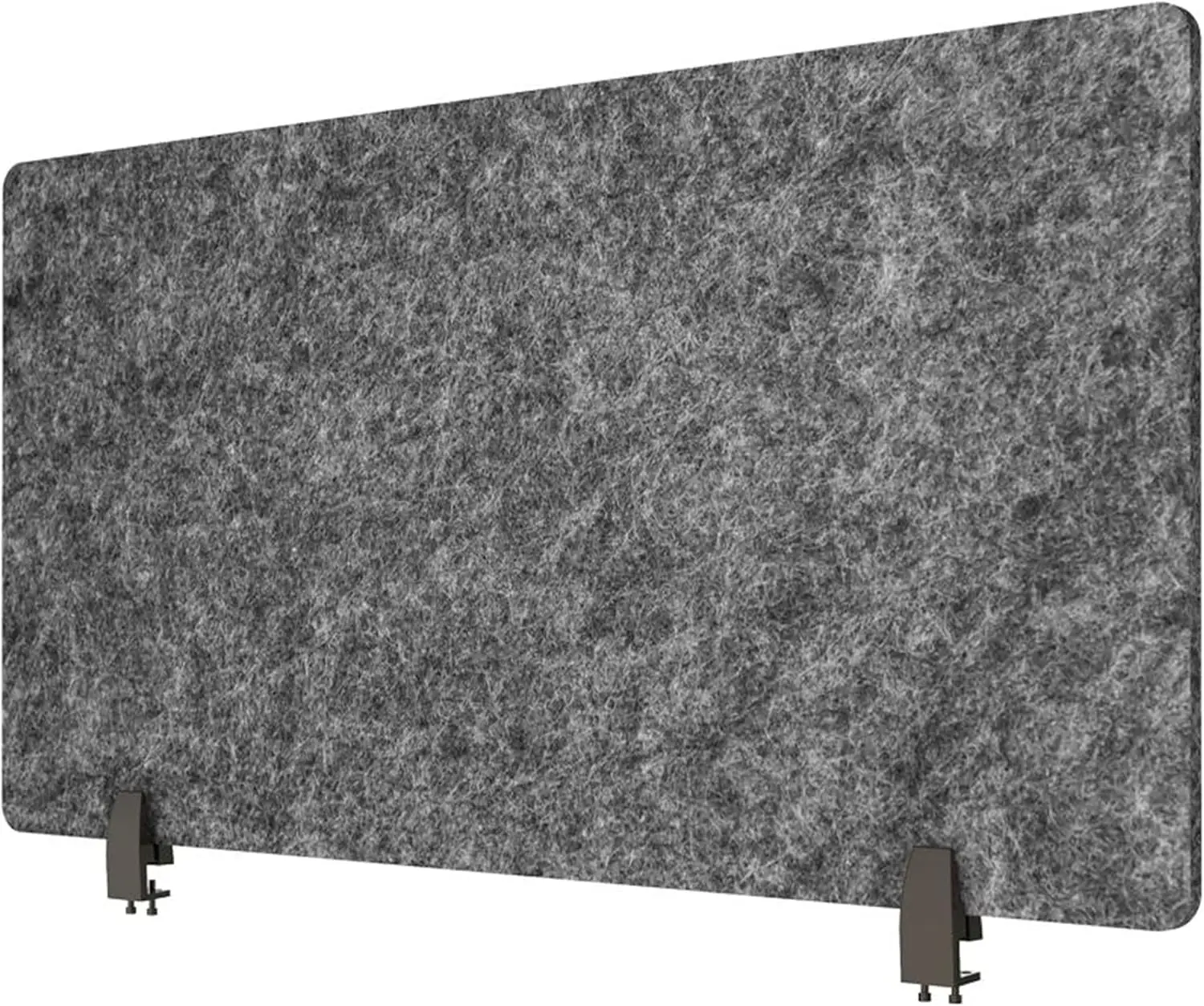 Stand Up Desk Store Refocus Raw Clamp-On Acoustic Desk Divider Mounted Privacy Panel To Reduce Noise And Visual Distractions 2