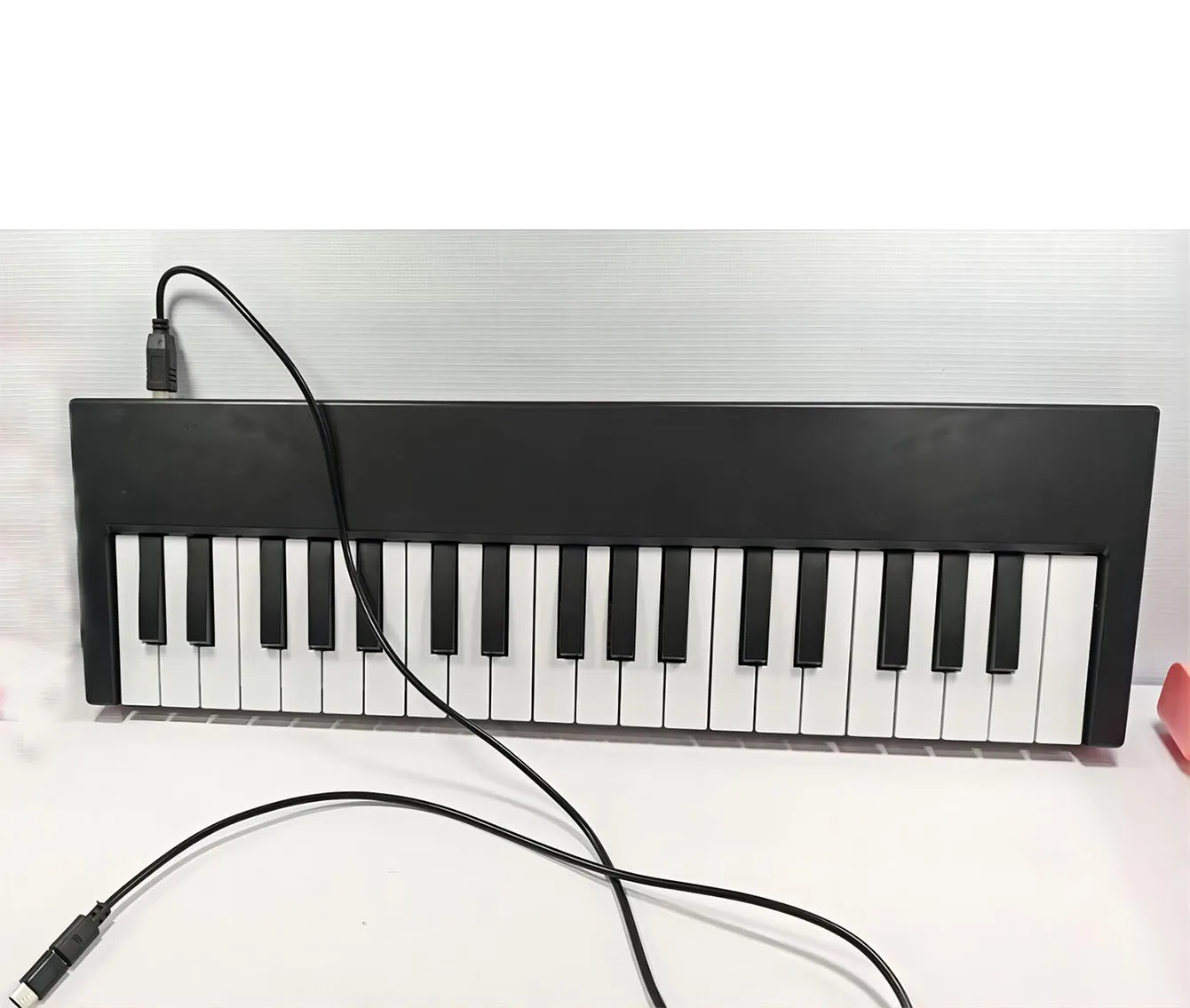 37 MIDI Keys Musical Instrument MIDI Electronic Keyboard Piano With OTG Cable