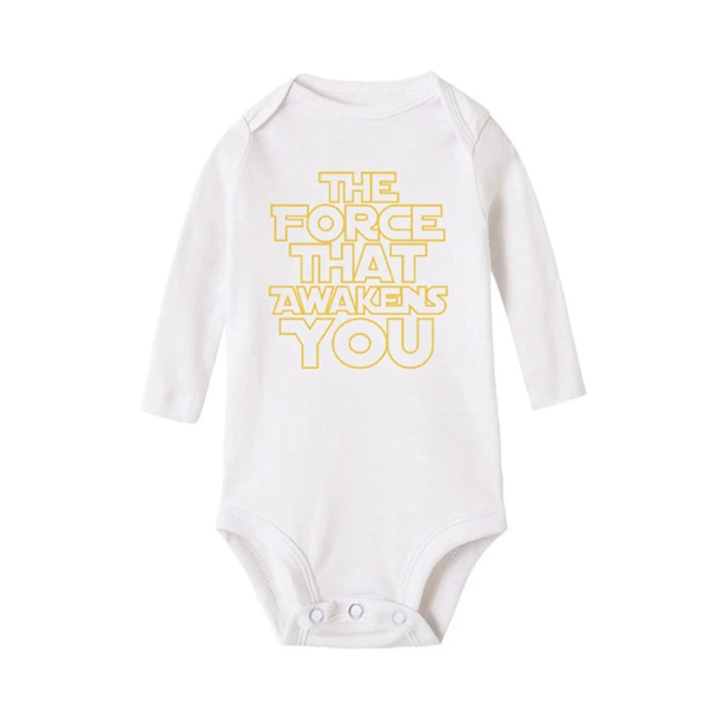 Newborn Baby Boys Long Sleeve Romper Toddler Star Wars Girls Bodysuits Infant Jumpsuit Playsuit Outfits Clothes Spring Costumes 4