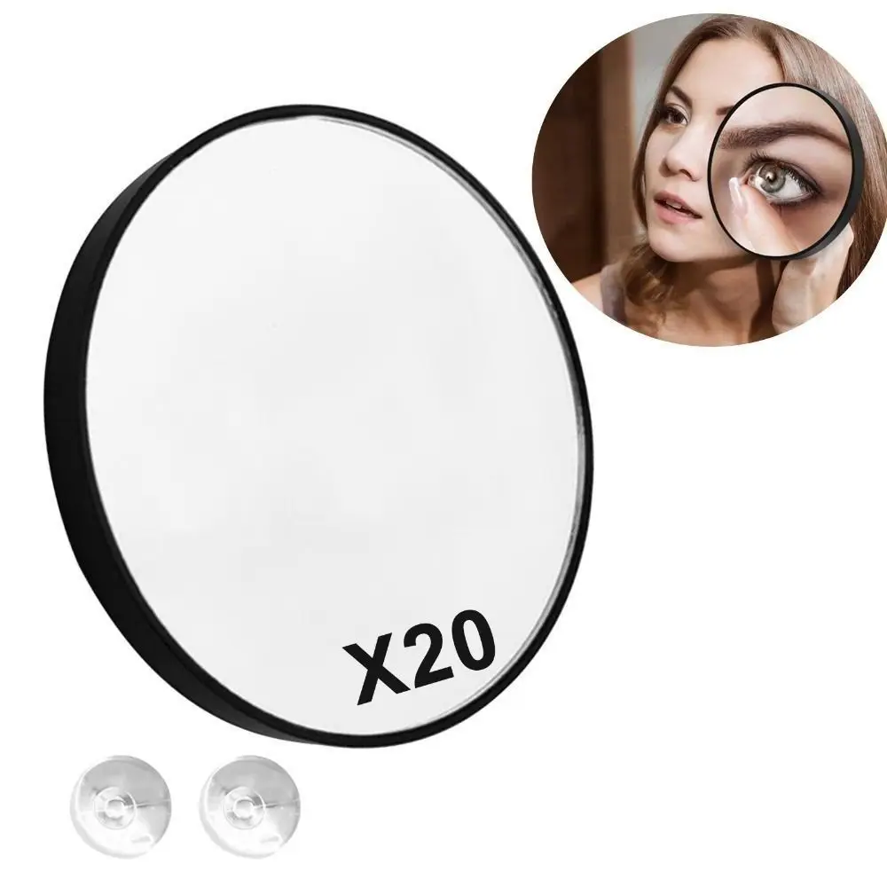 Makeup Mirror Round 10/20/30x Magnifying Mirror With Two Suction Cups Remove Acne pores Cosmetics Tool