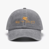 Винтажная бейсболка с вышивкой 1 шт., подходит как для мужчин и женщин, идеально подходит для осени и зимы. — изображение 2