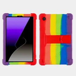 Premium Shockproof Soft Silicone Tablet Case (Rainbow colors)
