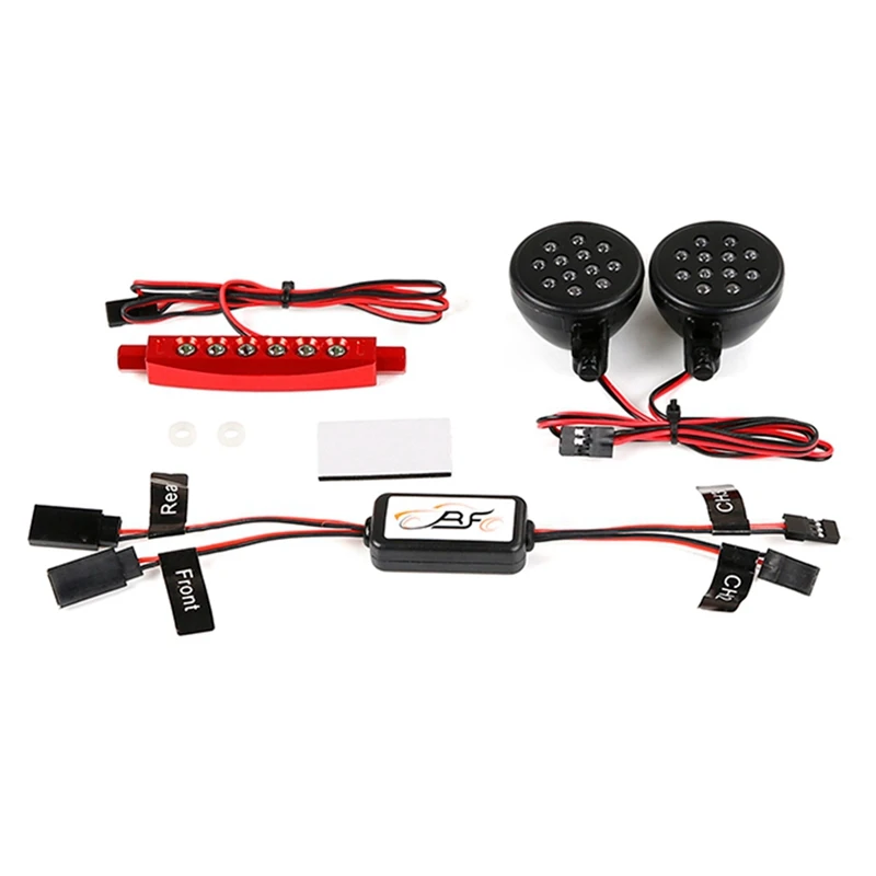 

Front And Rear Light Lamp With Controller For Hpi Rovan Km Baja 5B 1/5 RC Car Upgrade Parts