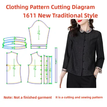 Silk Garment Sewing Pattern 1