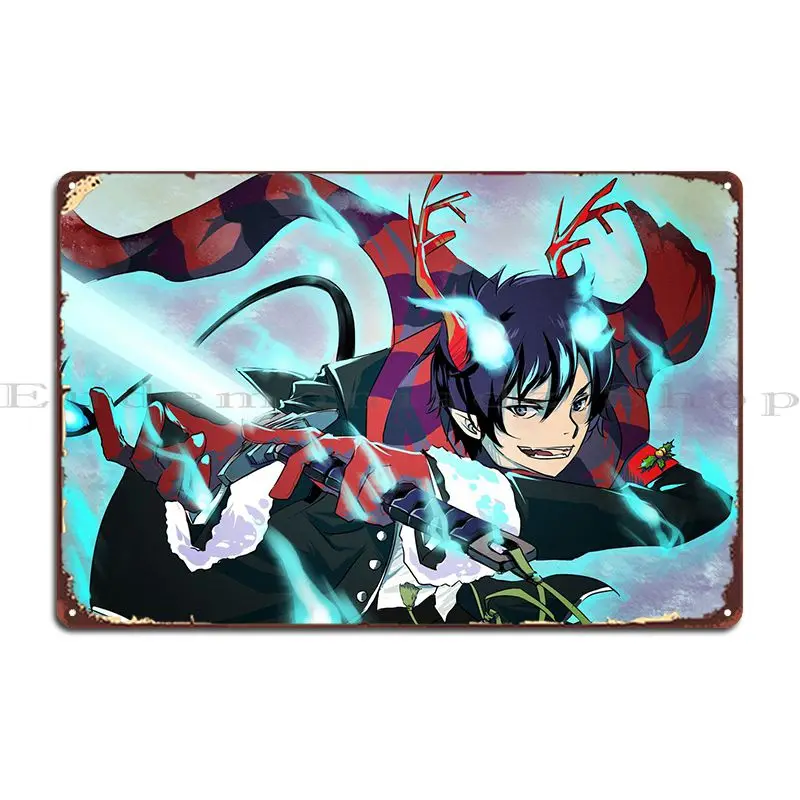 Rin Okumura Christmas Metal Platform Poster Club Party Garage Painting Design Design Tin Sign Poster
