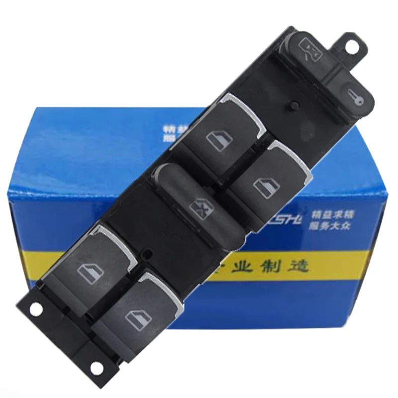 파워 윈도우 제어 스위치 버튼 VWBora Jetta 용 9 핀 VW 골프 MK4 Passat B5 좌석 Leon Toledo 3BD 용 959857