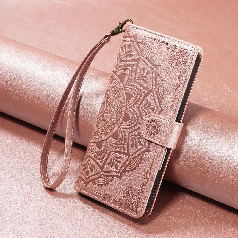 Luxury PU Leather Wallet Case - Flip Stand Holder Cover