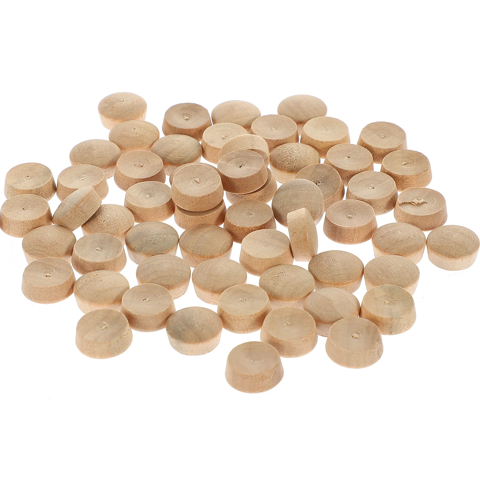 

50 Pcs Furniture Wooden Plug 135*65mm Beehive Hole Bottle Particle Screw Cover Accessories Small Covers Carpenter Drill Caps