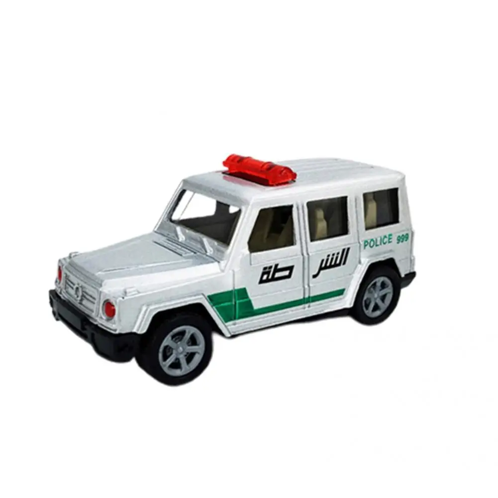 

Interactive Simple Car Model Realistic Operation Alloy Police Car Model Kids Toy for Play