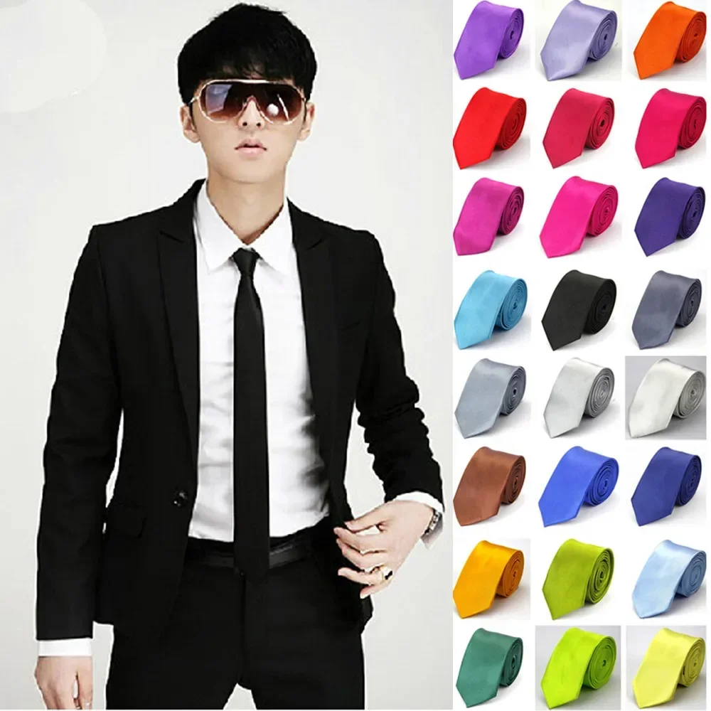 Neck Ties Narrow Tie for Men Women 5cm (2