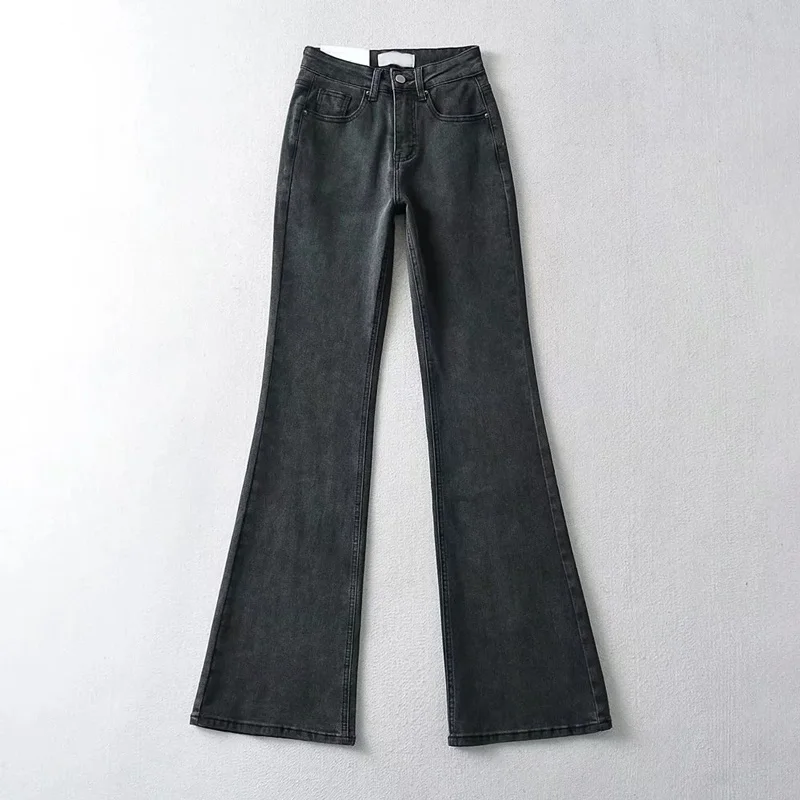 Jeans com Bolsos em Forma de Coração Meio da Lavagem Moda Menina Quente Doce Mulher Cintura Alta Queimado no 8e01 24 queimado jeans com bolsos em forma de