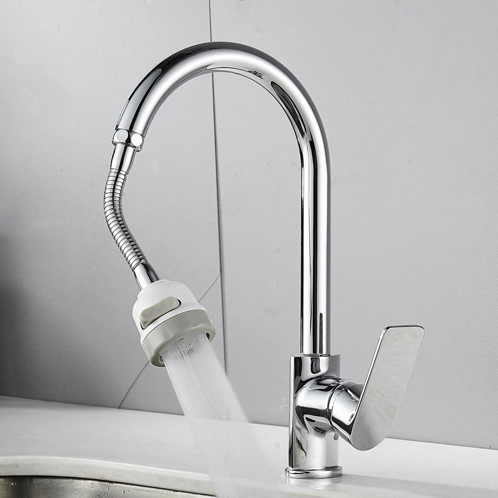 

3 Mode Kitchen Faucet Adapter Aerator Home Shower Head Water Saving Bubbler Splash Filter Tap Nozzle Connector Kitchen Accessory